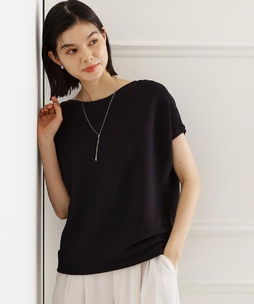 THE SHOP TK (ザ ショップ ティーケー )の「【6色展開】さらさらフレンチニット【毛玉になりにくい/洗濯機OK】(ニット/セーター・レディース・グリーン/ブラウン系その他/ホワイト系5/ブルー/オレンジ/スミクロ・13/12)」の13枚目の写真
