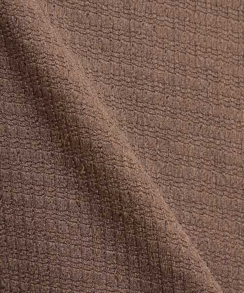 MEN'S MELROSE(メンズメルローズ)の「テクスチャーメッシュクルーネックTシャツ(Tシャツ/カットソー・メンズ・ブラック/グリーン/ブラウン・4/3/2)」の11枚目の写真