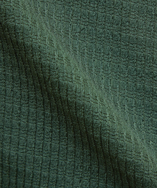 MEN'S MELROSE(メンズメルローズ)の「テクスチャーメッシュクルーネックTシャツ(Tシャツ/カットソー・メンズ・ブラック/グリーン/ブラウン・4/3/2)」の16枚目の写真