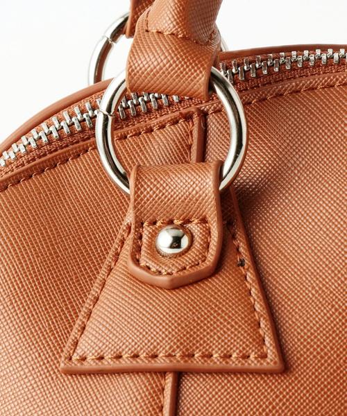 Another Edition（アナザーエディション）の「ラウンドボストンバッグ/AE RND BSTN◆（ボストンバッグ・レディース・ブラック/ダークグリーン/ブラウン・フリー）」の7枚目の写真