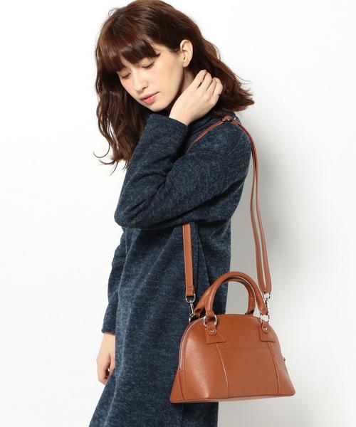 Another Edition（アナザーエディション）の「ラウンドボストンバッグ/AE RND BSTN◆（ボストンバッグ・レディース・ブラック/ダークグリーン/ブラウン・フリー）」の11枚目の写真