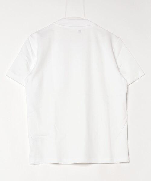 HARUYAMA(ハルヤマ)の「【吸湿冷感】完全ノーアイロン 半袖 アイTシャツ スロープネック(Tシャツ/カットソー・メンズ・ブラック/ブラウン/ホワイト・L/M/LL/3L/S)」の16枚目の写真
