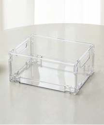 Ein（アイン）の「Ein/【積み重ね/折りたたみできる】クリア 収納ケース（収納グッズ）」