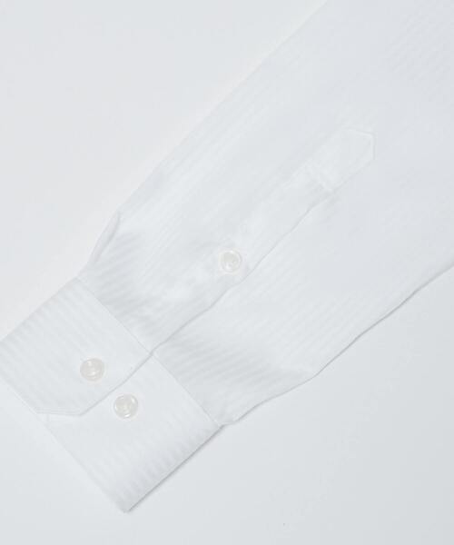 MEN'S MELROSE(メンズメルローズ)の「ストライプ / ツイル / ヘリンボーン ドレスシャツ(シャツ/ブラウス・メンズ・ホワイト系その他/ホワイト系その他2/ブルー・2/3/5/4)」の14枚目の写真
