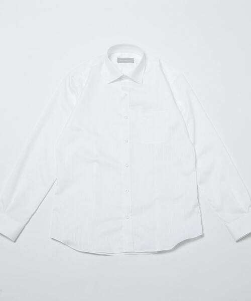 MEN'S MELROSE(メンズメルローズ)の「ストライプ / ツイル / ヘリンボーン ドレスシャツ(シャツ/ブラウス・メンズ・ホワイト系その他/ホワイト系その他2/ブルー・2/3/5/4)」の16枚目の写真