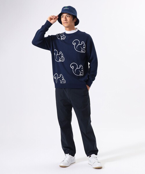 BEAMS GOLF（ビームスゴルフ）の「ORANGE LABEL / リス総柄 プル