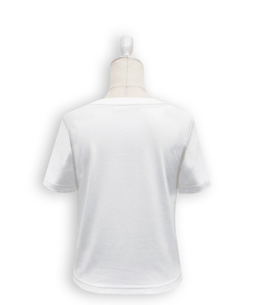 Honey Cinnamon(ハニーシナモン)の「AngelストーンTシャツ(Tシャツ/カットソー・レディース・ホワイト/ブラック・FREE)」の20枚目の写真