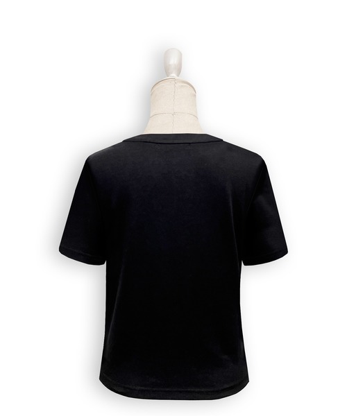 Honey Cinnamon(ハニーシナモン)の「AngelストーンTシャツ(Tシャツ/カットソー・レディース・ホワイト/ブラック・FREE)」の16枚目の写真