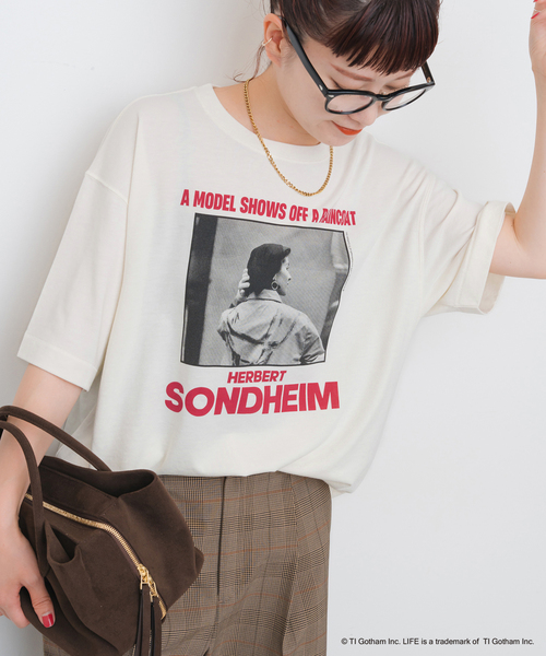 Spick & Span(スピックアンドスパン)の「GOOD ROCK SPEED / グッドロックスピード 別注LIFE PC Tシャツ(Tシャツ/カットソー・レディース・ブラック/グレー/ホワイト系その他・MEDIUM)」の2枚目の写真