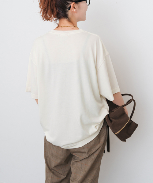 Spick & Span(スピックアンドスパン)の「GOOD ROCK SPEED / グッドロックスピード 別注LIFE PC Tシャツ(Tシャツ/カットソー・レディース・ブラック/グレー/ホワイト系その他・MEDIUM)」の22枚目の写真