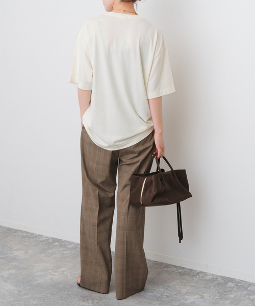 Spick and span スピックアンドスパンAUTHEN Tシャツ Spick & Span