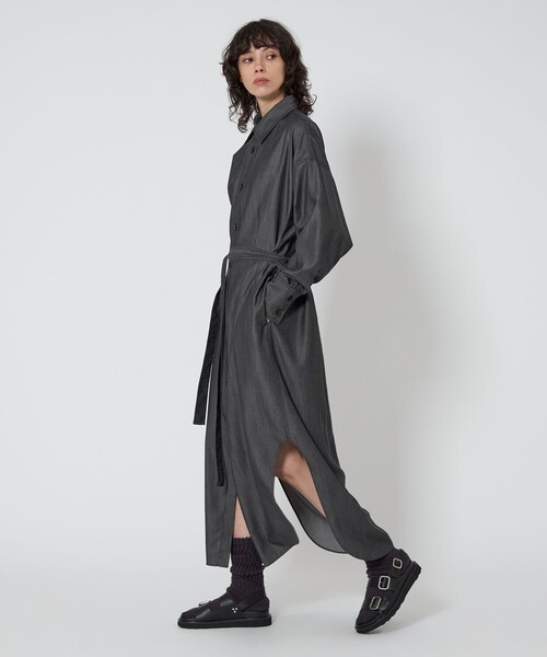 K　ASTRAET アストラット　デニムワンピース ASTRAET（アストラット）＞デニム スキッパー ワンピース†を使っ