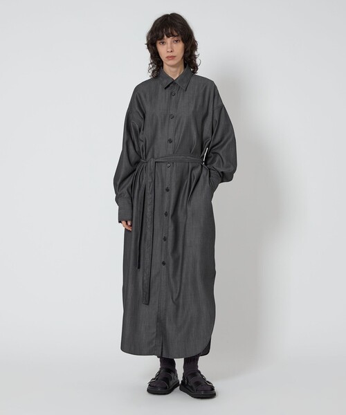 K　ASTRAET アストラット　デニムワンピース ASTRAET（アストラット）＞デニム スキッパー ワンピース†を使っ
