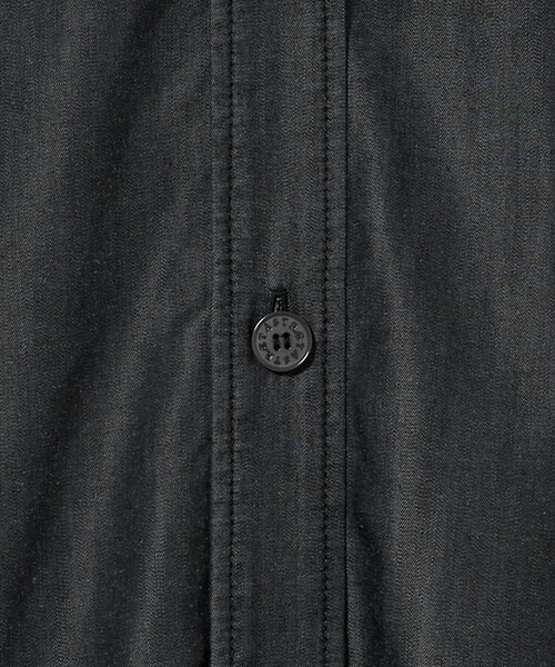 ASTRAET(アストラット)の「<ASTRAET>デニムライク リボン シャツワンピース(ワンピース・レディース・ネイビー/ブラック・FREE)」の22枚目の写真