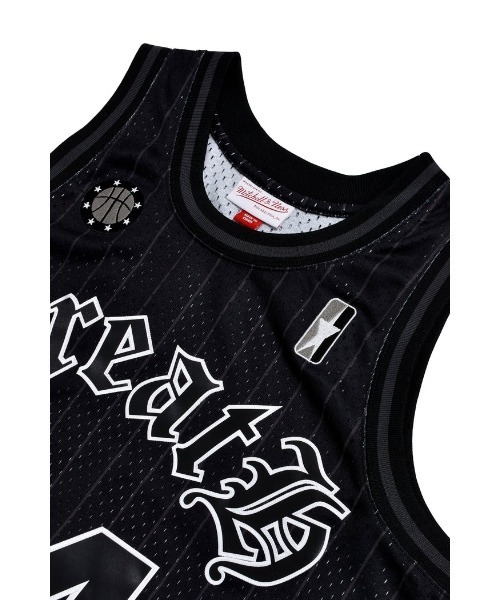 BREATH(ブレス)の「× MITCHELL&NESS BB GAME JERSEY(Tシャツ/カットソー・メンズ・ブラック・XXX-LARGE/XX-LARGE/MEDIUM/LARGE/X-LARGE)」の4枚目の写真