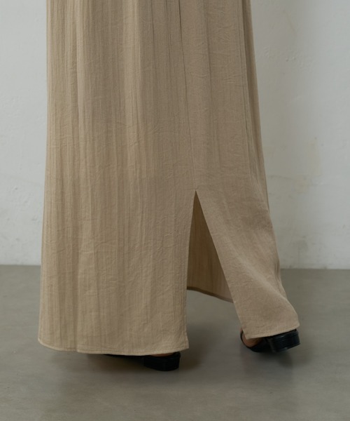 COLONY 2139（コロニートゥーワンスリーナイン）の「リネンライクカシュクールワンピース（ワンピース・レディース・ベージュ/ブラウン/ブラック・FREE）」の21枚目の写真