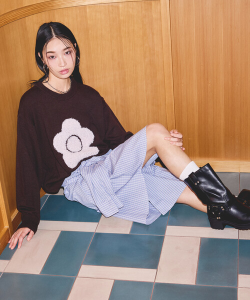 MARY QUANT × PUBLUX/マリークワント 相良 フラワーモチーフ
