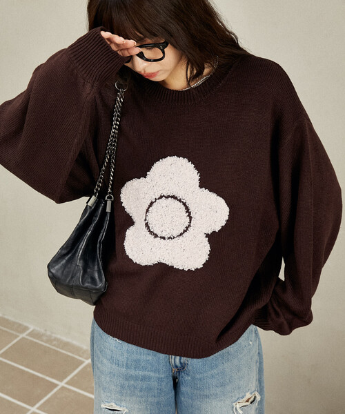 セール】MARY QUANT × PUBLUX/マリークワント 相良 フラワーモチーフ