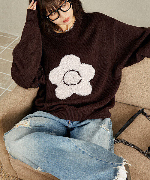 セール】MARY QUANT × PUBLUX/マリークワント 相良 フラワーモチーフ