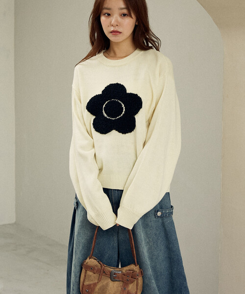 セール】MARY QUANT × PUBLUX/マリークワント 相良 フラワーモチーフ