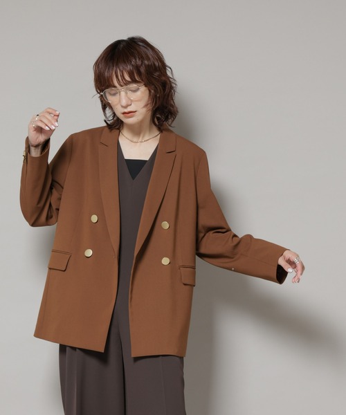 セール】ドライウェザーストレッチダブルジャケット(セットアップ可
