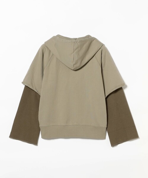 FAF(フェイク アス フラワーズ)の「FAF(Fake As Flowers)/ Double Sleeve Hoodie(スウェット・メンズ・ブラック/カーキ・3(L)/2(M)/1(S))」の10枚目の写真