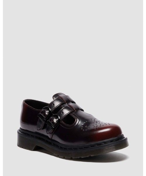 Dr. Martens(ドクターマーチン)の「Dr. Martens/ドクターマーチン 8065 ツイン ストラップ Tバー シューズ 42730600(その他シューズ・レディース・チェリーレッド・UK5/UK6/UK4/UK3)」の1枚目の写真