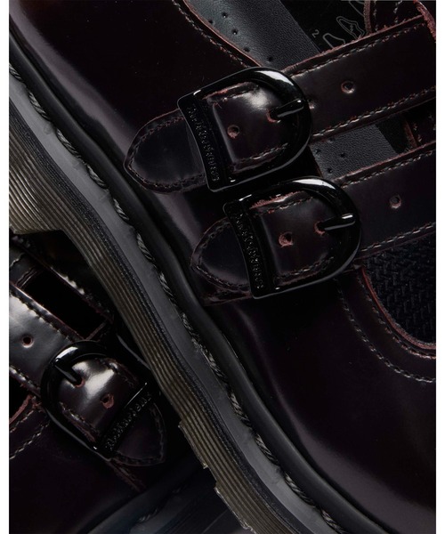 Dr. Martens(ドクターマーチン)の「Dr. Martens/ドクターマーチン 8065 ツイン ストラップ Tバー シューズ 42730600(その他シューズ・レディース・チェリーレッド・UK5/UK6/UK4/UK3)」の4枚目の写真
