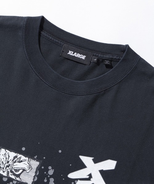 XLARGE（エクストララージ）の「TAGGING S/S TEE（Tシャツ/カットソー・メンズ・ネイビー/グリーン/ブラック・S/M/L/XL）」の9枚目の写真