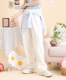 バイカラーメンズトラックパンツ