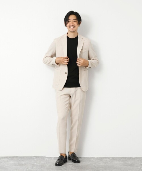 NOLLEY’S（ノーリーズ）の「《ビジカジ/セットアップ対応》EVALET 2WAYストレッチ吸水速乾ブッチャーイージーPT（その他パンツ・メンズ・ブラック/ネイビー/ベージュ・S/L/XL/M）」の16枚目の写真