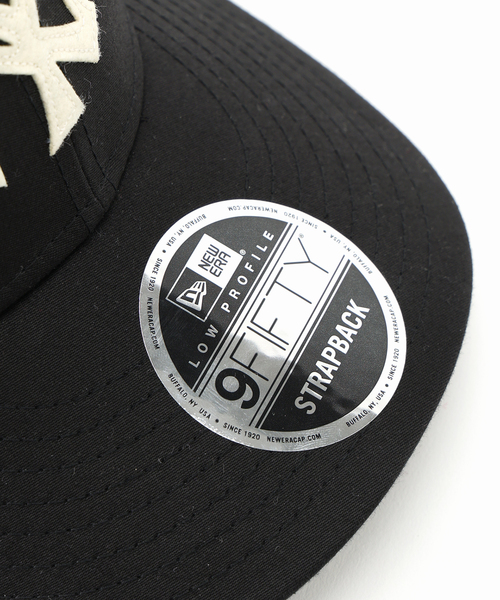 NEW ERA(ニューエラ)の「NEW ERA / ニューエラ 別注 LOW PROFILE 9FIFTY New York Yankees(キャップ・メンズ・ブラック/ライトグレー/ネイビー・FREE)」の8枚目の写真