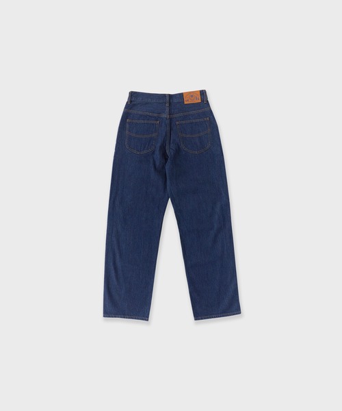 UNSTOA(アンストア)の「Switcing Straight Denim 切替ストレートジーンズ デニム 秋服 冬服(デニムパンツ・レディース・ブルー/ワンウォッシュ・S/M)」の4枚目の写真