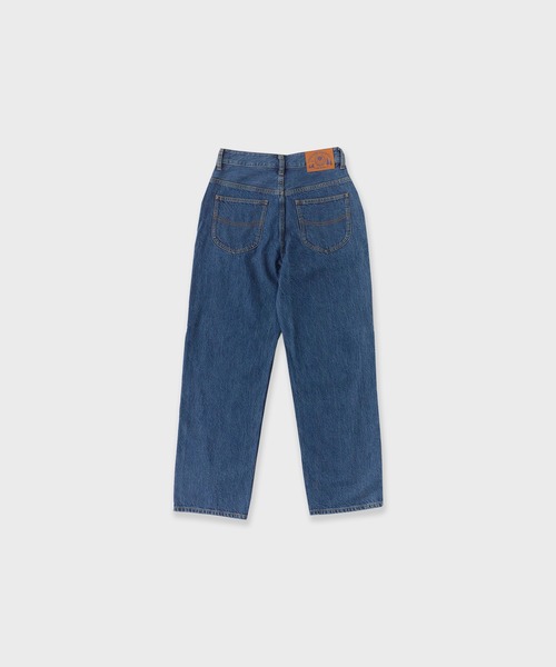 UNSTOA(アンストア)の「Switcing Straight Denim 切替ストレートジーンズ デニム 秋服 冬服(デニムパンツ・レディース・ブルー/ワンウォッシュ・S/M)」の3枚目の写真