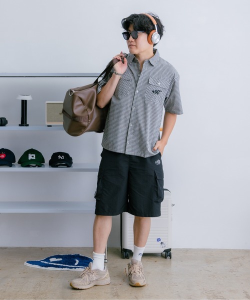 kaoyorinakami(カオヨリナカミ)の「kaonaka check shirts / カオナカハートチェックシャツ(シャツ/ブラウス・メンズ・ネイビー/ブラック・X-LARGE/LARGE/MEDIUM/SMALL)」の18枚目の写真