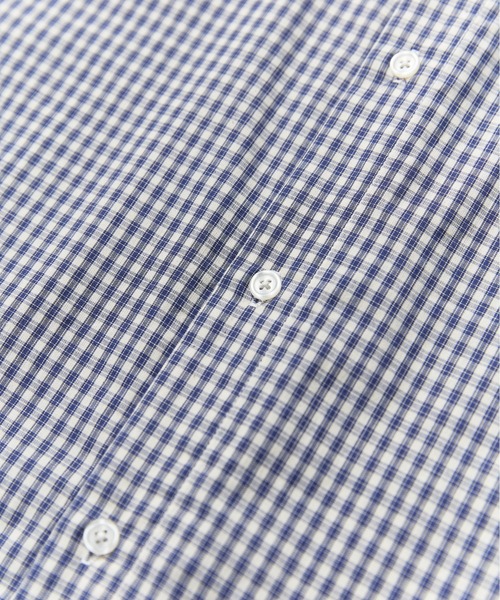 kaoyorinakami(カオヨリナカミ)の「kaonaka check shirts / カオナカハートチェックシャツ(シャツ/ブラウス・メンズ・ネイビー/ブラック・X-LARGE/LARGE/MEDIUM/SMALL)」の3枚目の写真