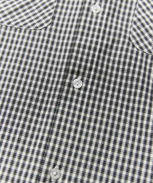 kaoyorinakami(カオヨリナカミ)の「kaonaka check shirts / カオナカハートチェックシャツ(シャツ/ブラウス・メンズ・ネイビー/ブラック・X-LARGE/LARGE/MEDIUM/SMALL)」の5枚目の写真