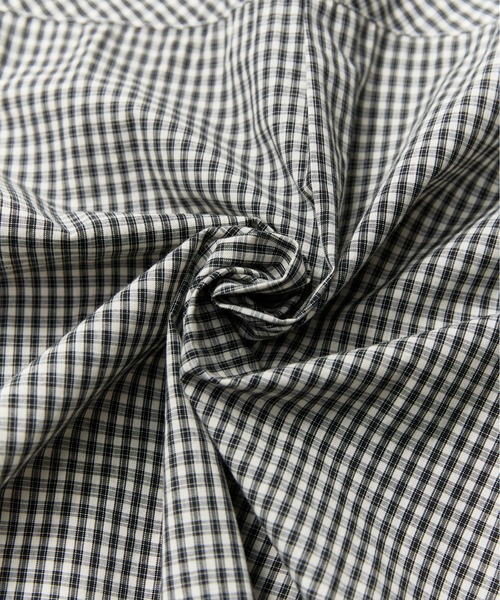 kaoyorinakami(カオヨリナカミ)の「kaonaka check shirts / カオナカハートチェックシャツ(シャツ/ブラウス・メンズ・ネイビー/ブラック・X-LARGE/LARGE/MEDIUM/SMALL)」の6枚目の写真