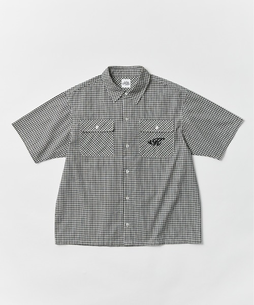 kaoyorinakami(カオヨリナカミ)の「kaonaka check shirts / カオナカハートチェックシャツ(シャツ/ブラウス・メンズ・ネイビー/ブラック・X-LARGE/LARGE/MEDIUM/SMALL)」の8枚目の写真