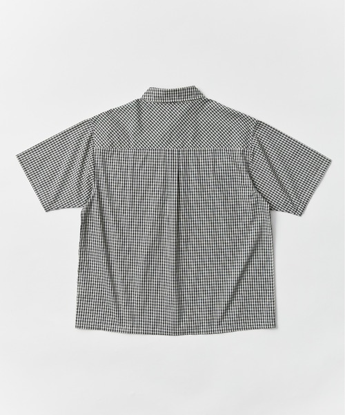 kaoyorinakami(カオヨリナカミ)の「kaonaka check shirts / カオナカハートチェックシャツ(シャツ/ブラウス・メンズ・ネイビー/ブラック・X-LARGE/LARGE/MEDIUM/SMALL)」の9枚目の写真