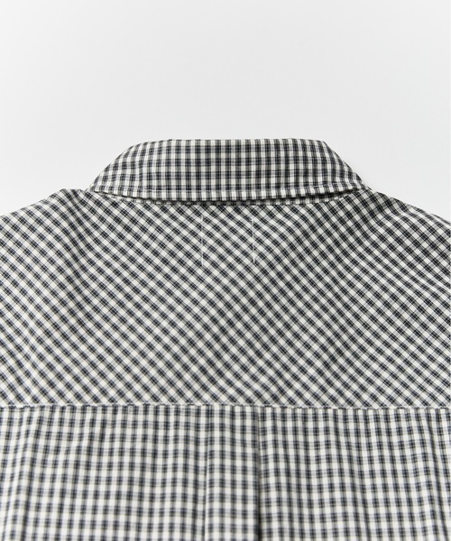 kaoyorinakami(カオヨリナカミ)の「kaonaka check shirts / カオナカハートチェックシャツ(シャツ/ブラウス・メンズ・ネイビー/ブラック・X-LARGE/LARGE/MEDIUM/SMALL)」の10枚目の写真
