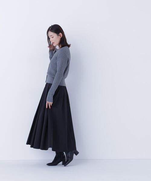 NATURAL BEAUTY BASIC(ナチュラルビューティーベーシック)の「◇【ちょうど、いい服】3シーズン無敵アンサンブル(カーディガン/ボレロ・レディース・ワイン/ネイビー/グレー/ブルー/オフホワイト・FREE)」の12枚目の写真