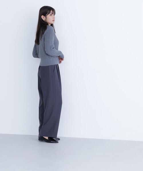 NATURAL BEAUTY BASIC(ナチュラルビューティーベーシック)の「◇【ちょうど、いい服】3シーズン無敵アンサンブル(カーディガン/ボレロ・レディース・ワイン/ネイビー/グレー/ブルー/オフホワイト・FREE)」の16枚目の写真