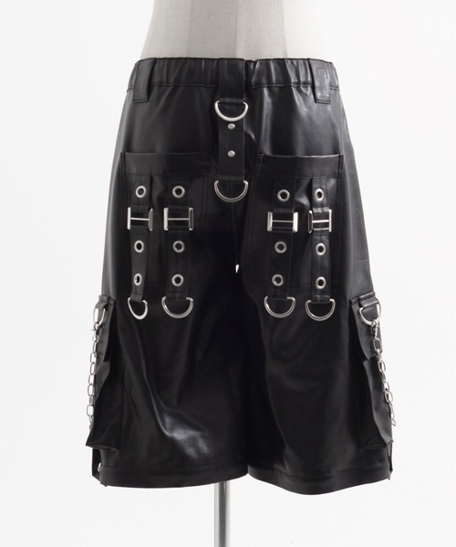 REFLEM/レフレム』2WAYワイドボンテージPUレザーパンツ（その他パンツ