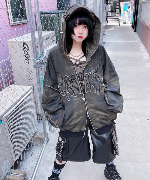 REFLEM/レフレム』2WAYワイドボンテージPUレザーパンツ（その他パンツ