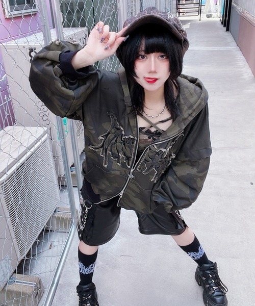 REFLEM/レフレム』2WAYワイドボンテージPUレザーパンツ（その他パンツ