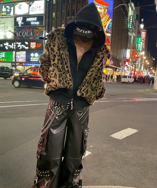 REFLEM/レフレム』2WAYワイドボンテージPUレザーパンツ（その他パンツ