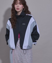 bohmal（ボマール）の「【ユニセックス】配色カラージャージトラックジャケット（ブルゾン）」