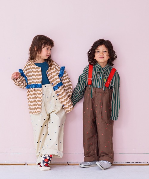 MARKEY'S（マーキーズ）の「スクエアフリル２wayブラウス（シャツ/ブラウス・キッズ・ブラック系その他/グリーン系その他/ベージュ系その他・90/100/110/120/130）」の15枚目の写真