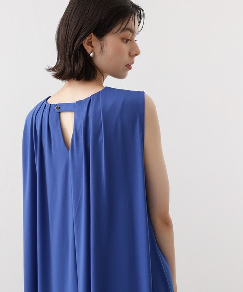 THE SHOP TK (ザ ショップ ティーケー )の「【WEB限定】カットソーワンピース【洗濯機OK】(ワンピース・レディース・ダークブラウン系8/ブラック系8/ブルー系その他7/チャコール・12)」の17枚目の写真